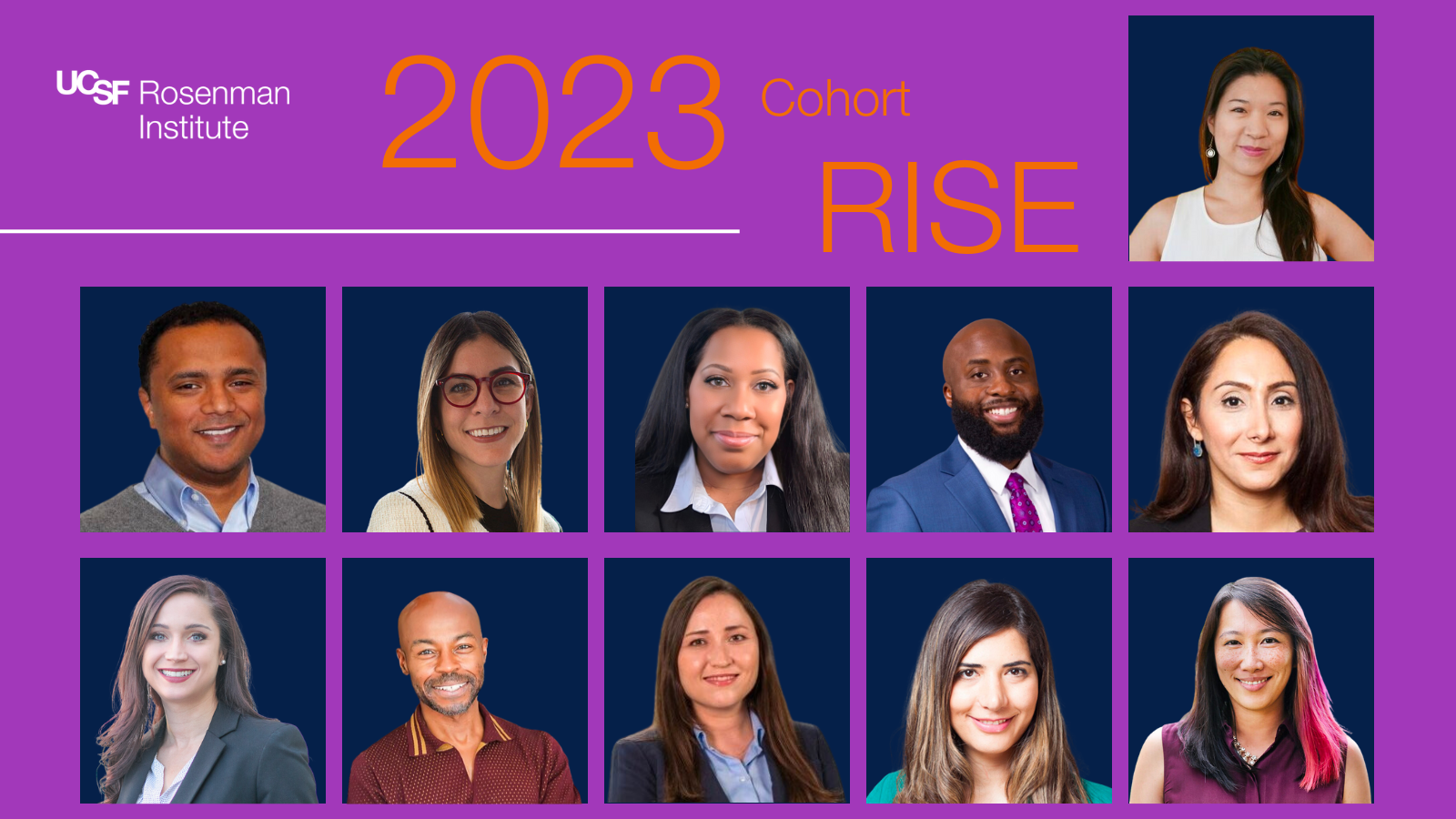 UCSF Rosenman RISE the Next Generation of Health Innovators